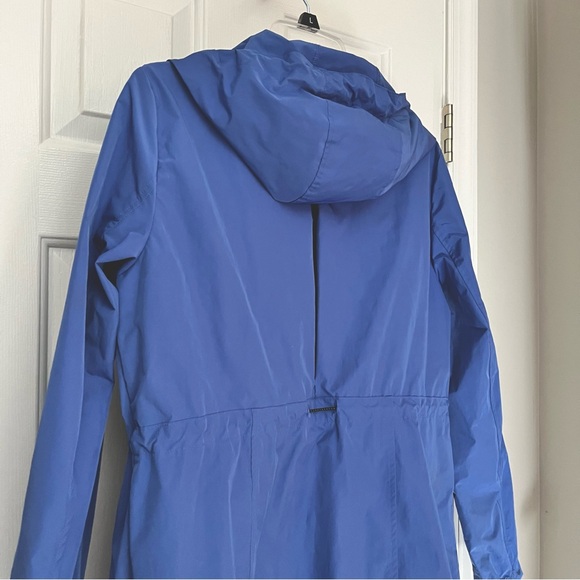 Fila Sport Jacket Windbreaker Rain With Hood Blue Size M - Picture 3 of 13